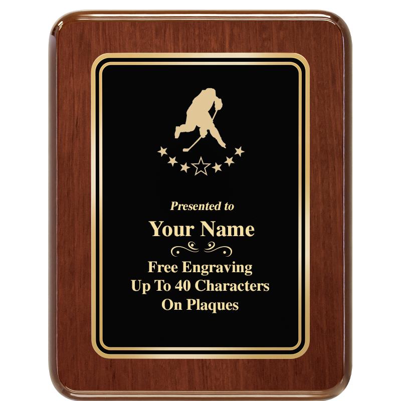 7X9 BLK MTL PLT CHATOYANT WLNT