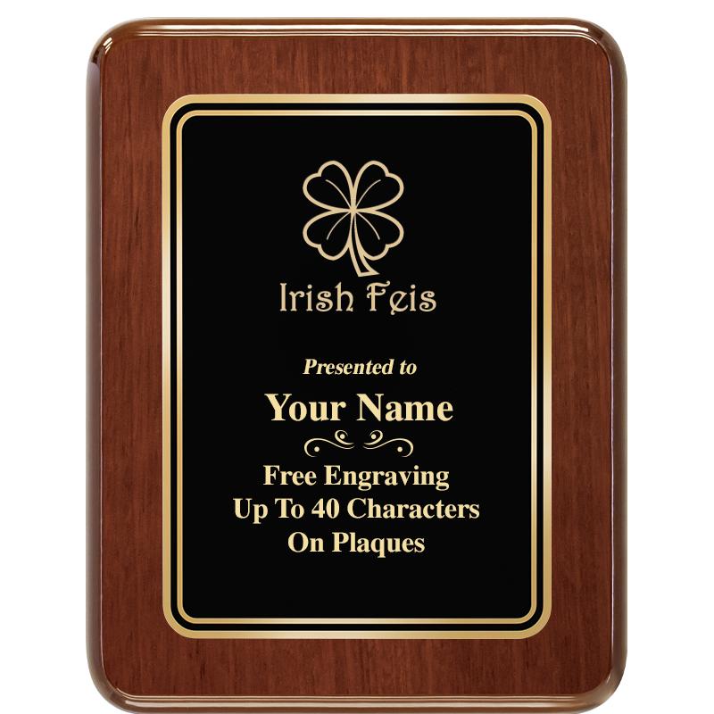 7X9 BLK MTL PLT CHATOYANT WLNT