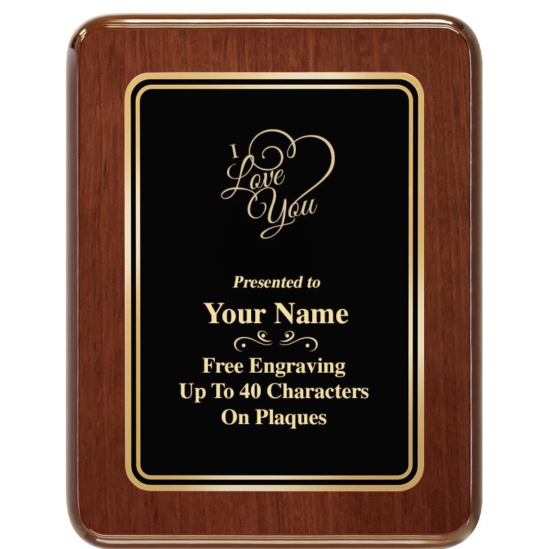 7X9 BLK MTL PLT CHATOYANT WLNT