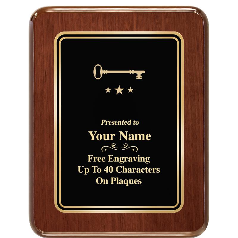 7X9 BLK MTL PLT CHATOYANT WLNT