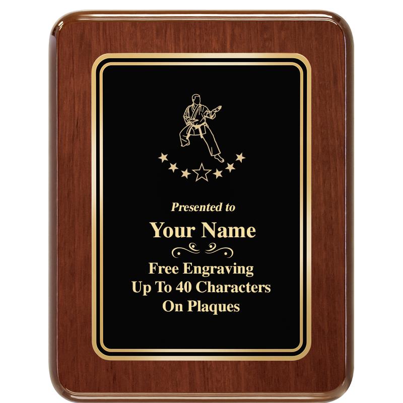 7X9 BLK MTL PLT CHATOYANT WLNT