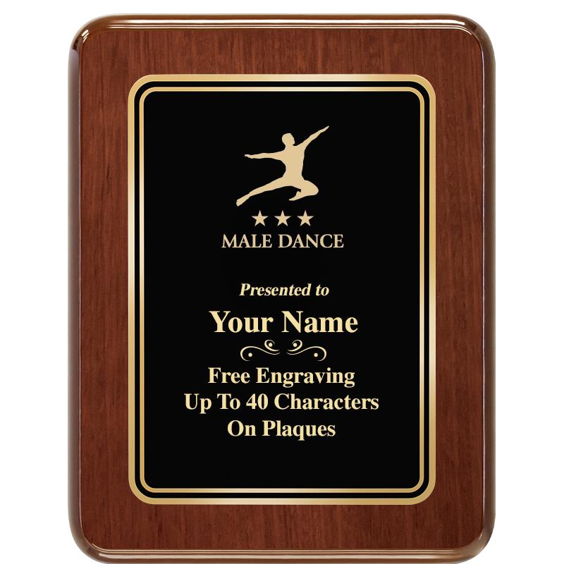 7X9 BLK MTL PLT CHATOYANT WLNT