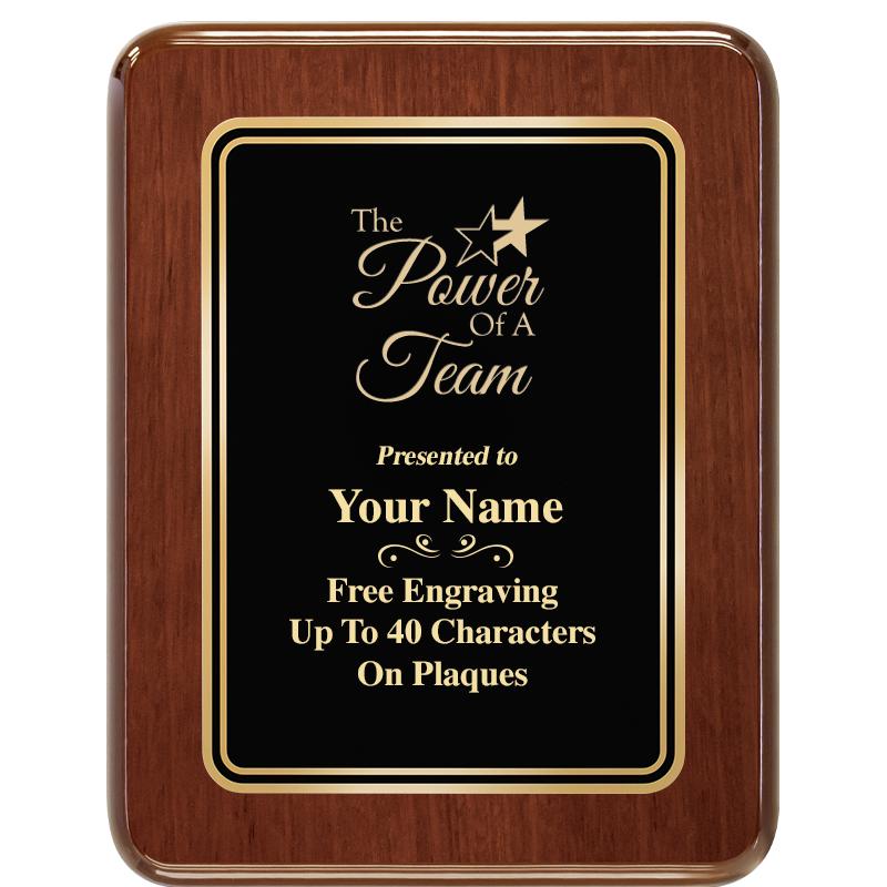 7X9 BLK MTL PLT CHATOYANT WLNT