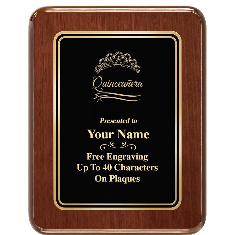 7X9 BLK MTL PLT CHATOYANT WLNT