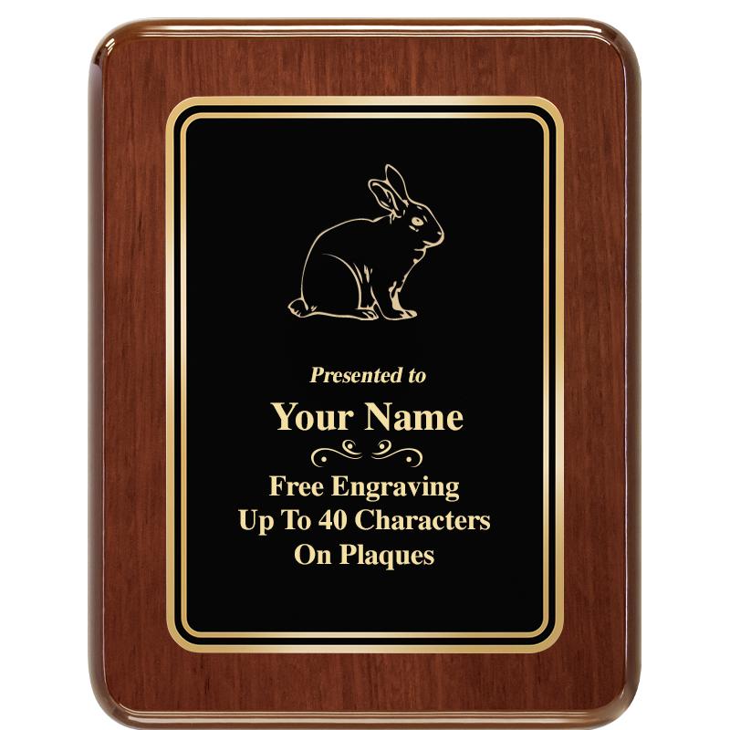 7X9 BLK MTL PLT CHATOYANT WLNT