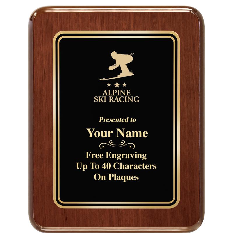 7X9 BLK MTL PLT CHATOYANT WLNT