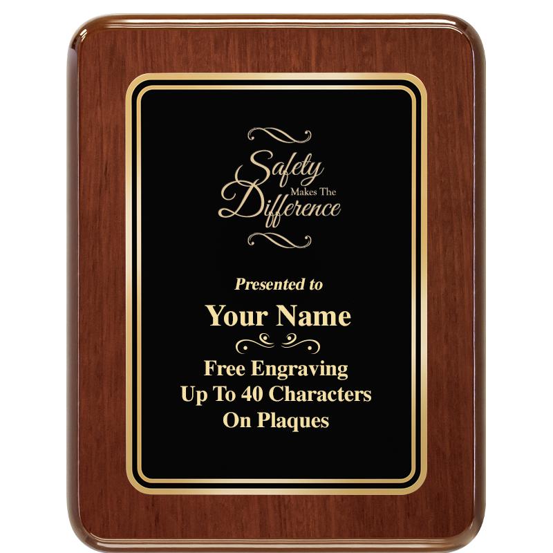 7X9 BLK MTL PLT CHATOYANT WLNT