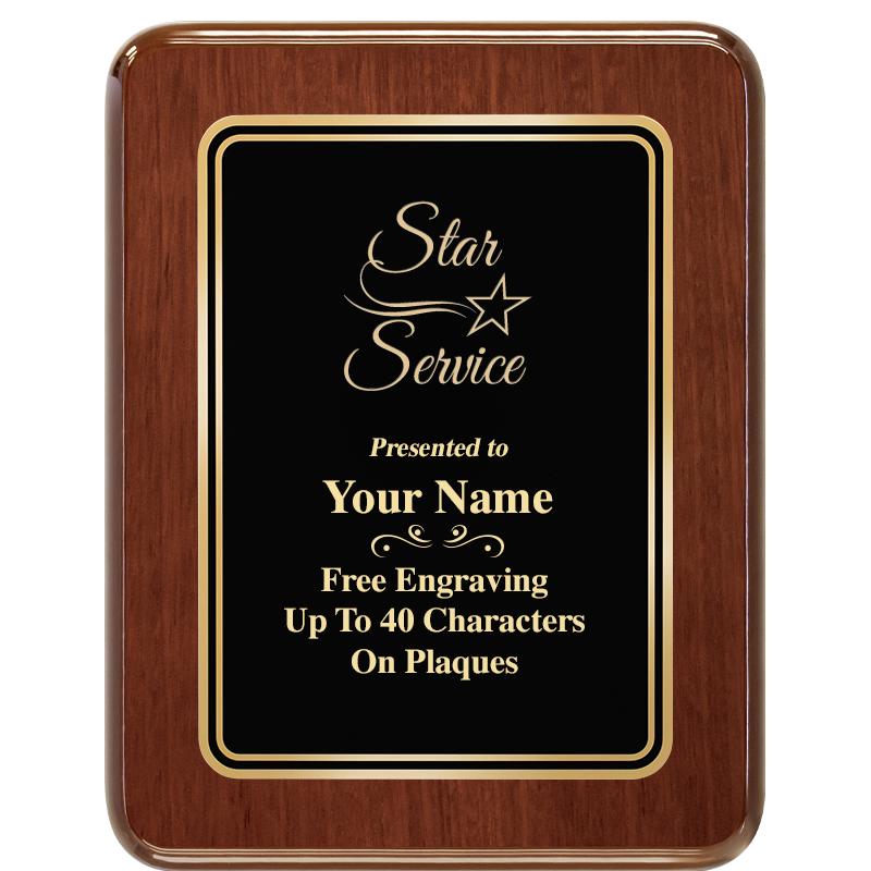 7X9 BLK MTL PLT CHATOYANT WLNT