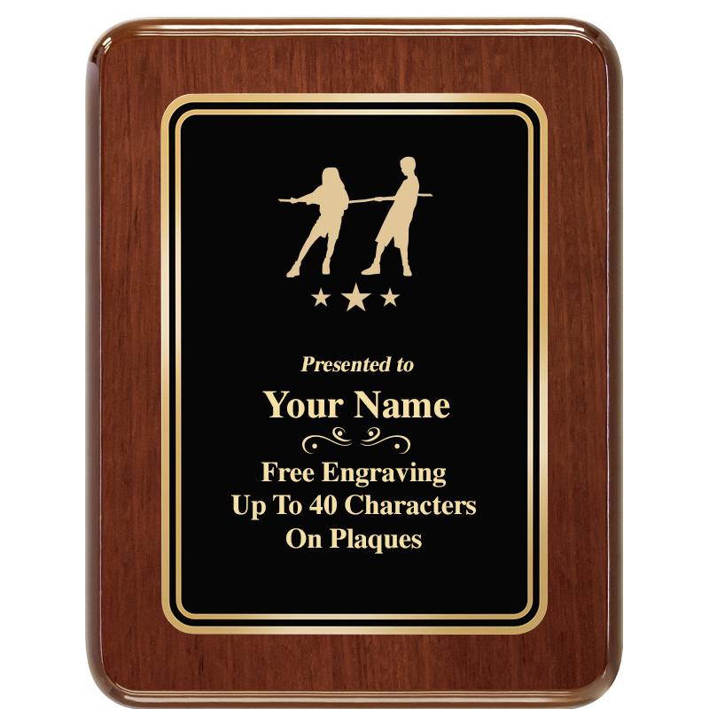 7X9 BLK MTL PLT CHATOYANT WLNT