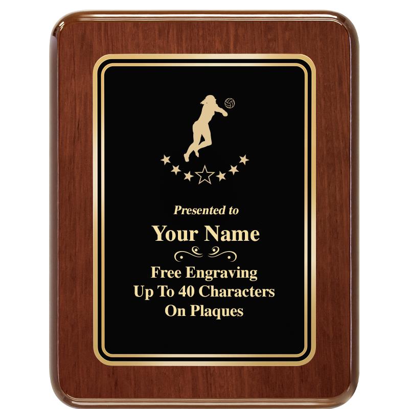 7X9 BLK MTL PLT CHATOYANT WLNT