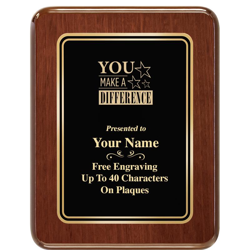 7X9 BLK MTL PLT CHATOYANT WLNT