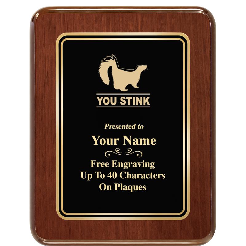 7X9 BLK MTL PLT CHATOYANT WLNT