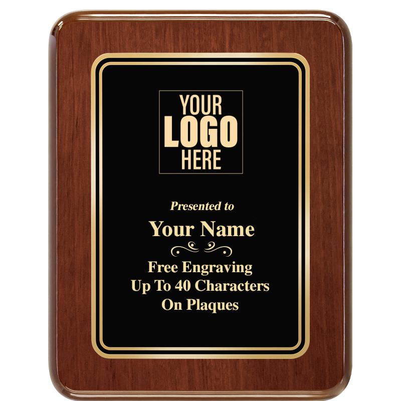 7X9 BLK MTL PLT CHATOYANT WLNT