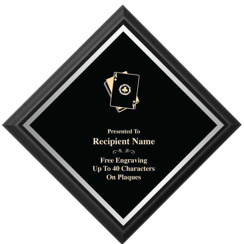 8"X8"DIAMOND SHOWSTOPER PLAQUE