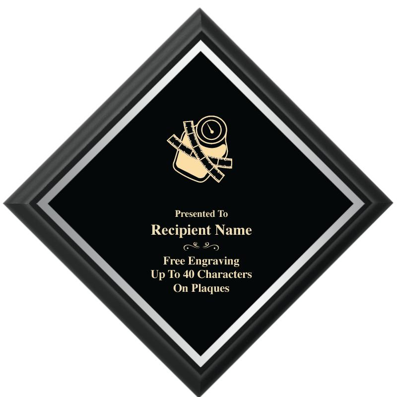 8"X8"DIAMOND SHOWSTOPER PLAQUE
