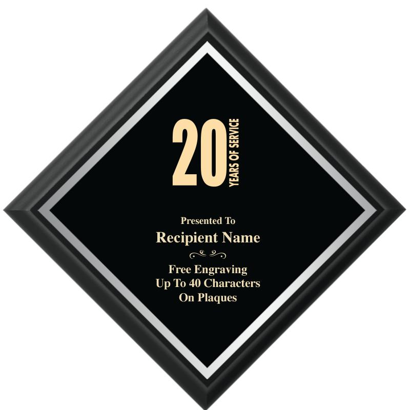 8"X8"DIAMOND SHOWSTOPER PLAQUE