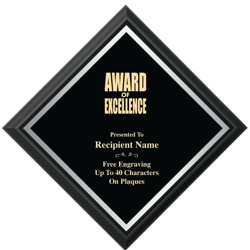 8"X8"DIAMOND SHOWSTOPER PLAQUE