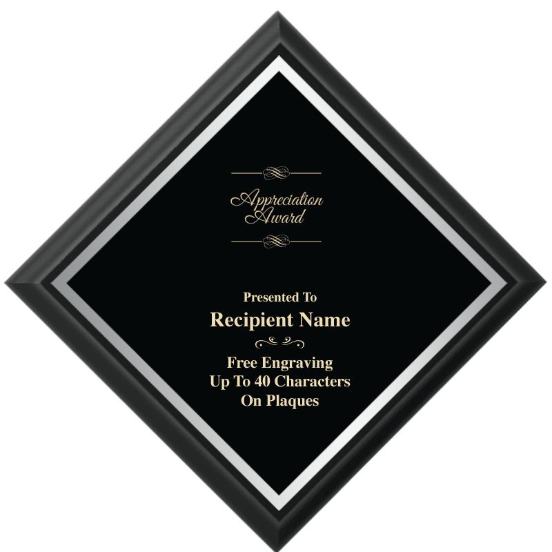 8"X8"DIAMOND SHOWSTOPER PLAQUE