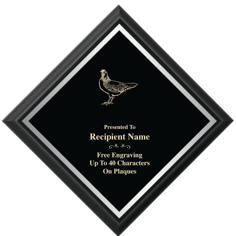 8"X8"DIAMOND SHOWSTOPER PLAQUE