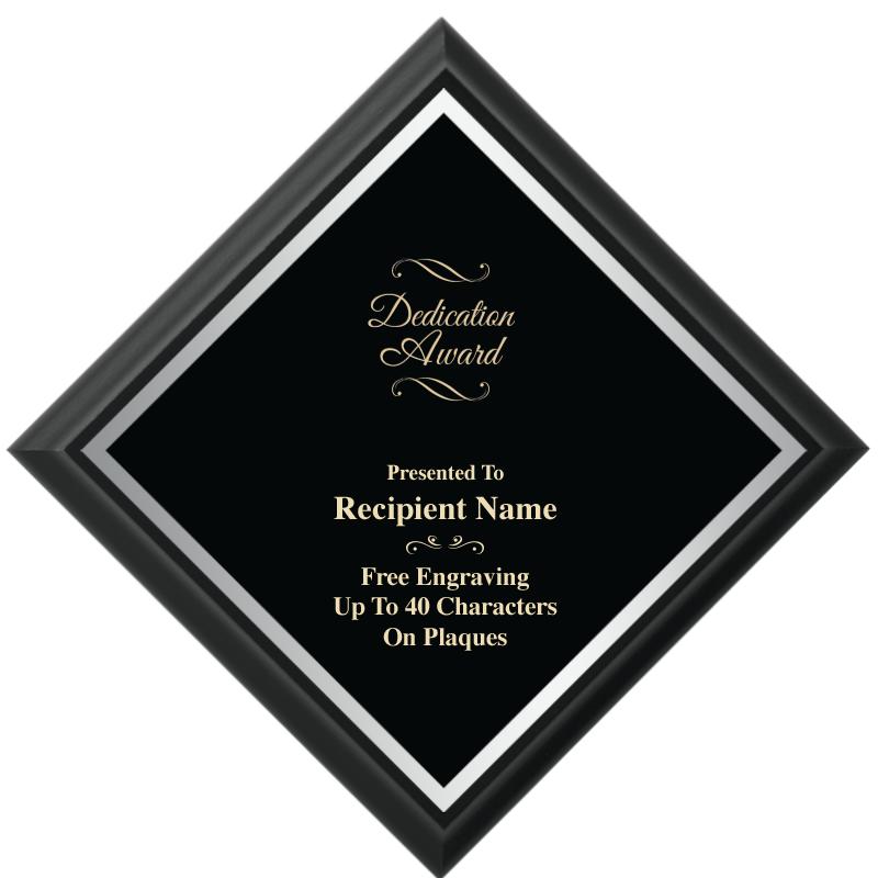 8"X8"DIAMOND SHOWSTOPER PLAQUE