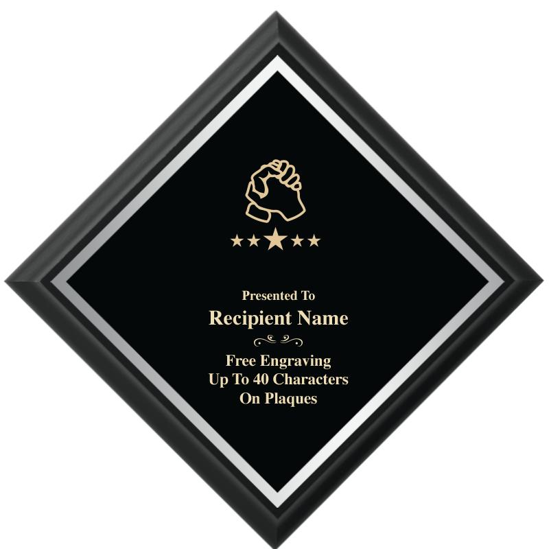 8"X8"DIAMOND SHOWSTOPER PLAQUE