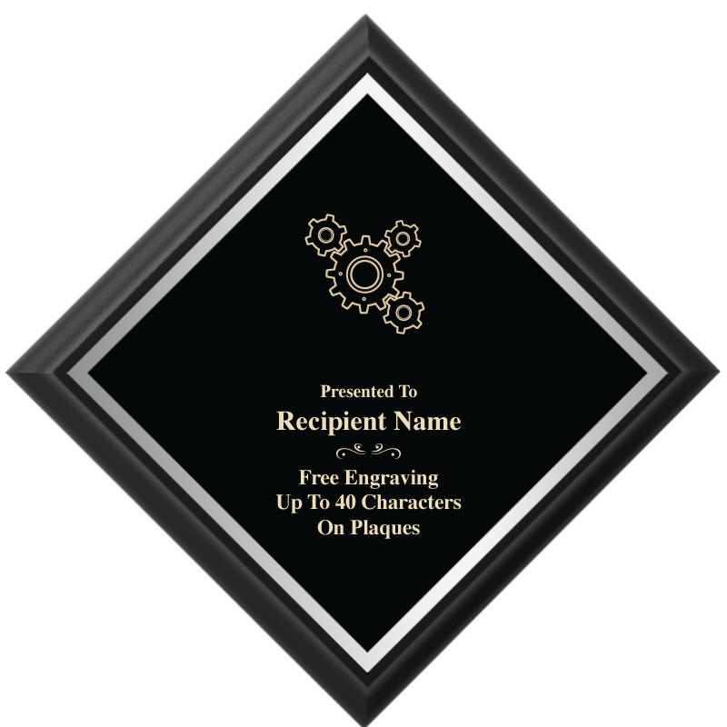 8"X8"DIAMOND SHOWSTOPER PLAQUE