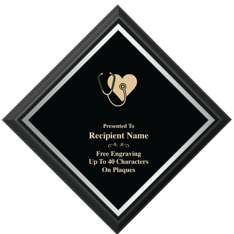 8"X8"DIAMOND SHOWSTOPER PLAQUE