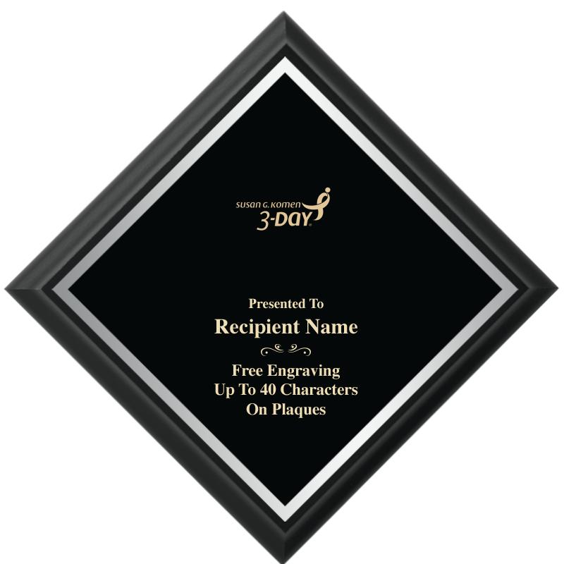 8"X8"DIAMOND SHOWSTOPER PLAQUE