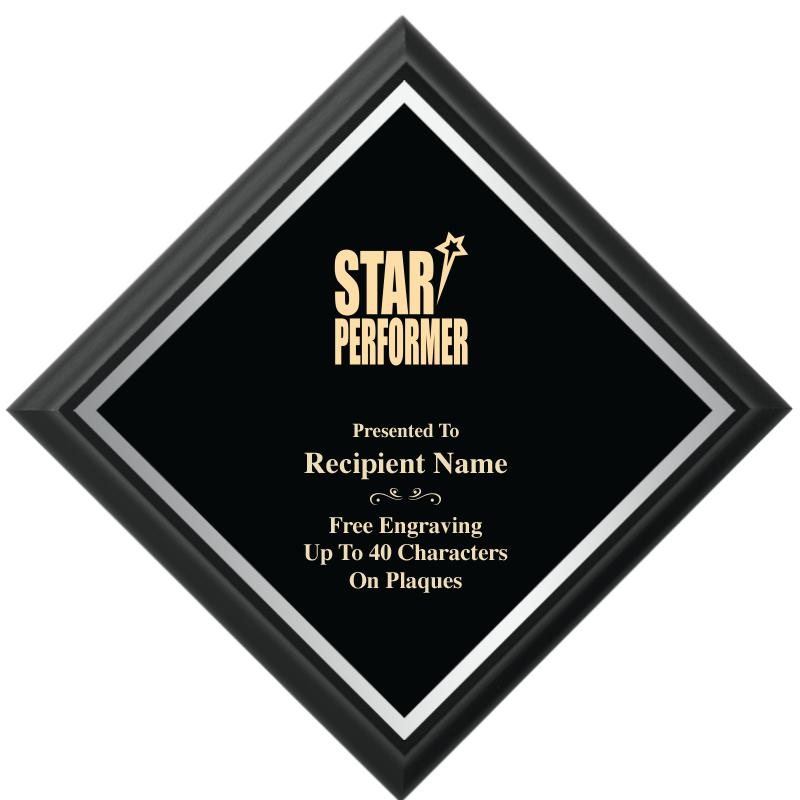 8"X8"DIAMOND SHOWSTOPER PLAQUE