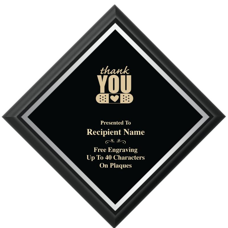 8"X8"DIAMOND SHOWSTOPER PLAQUE