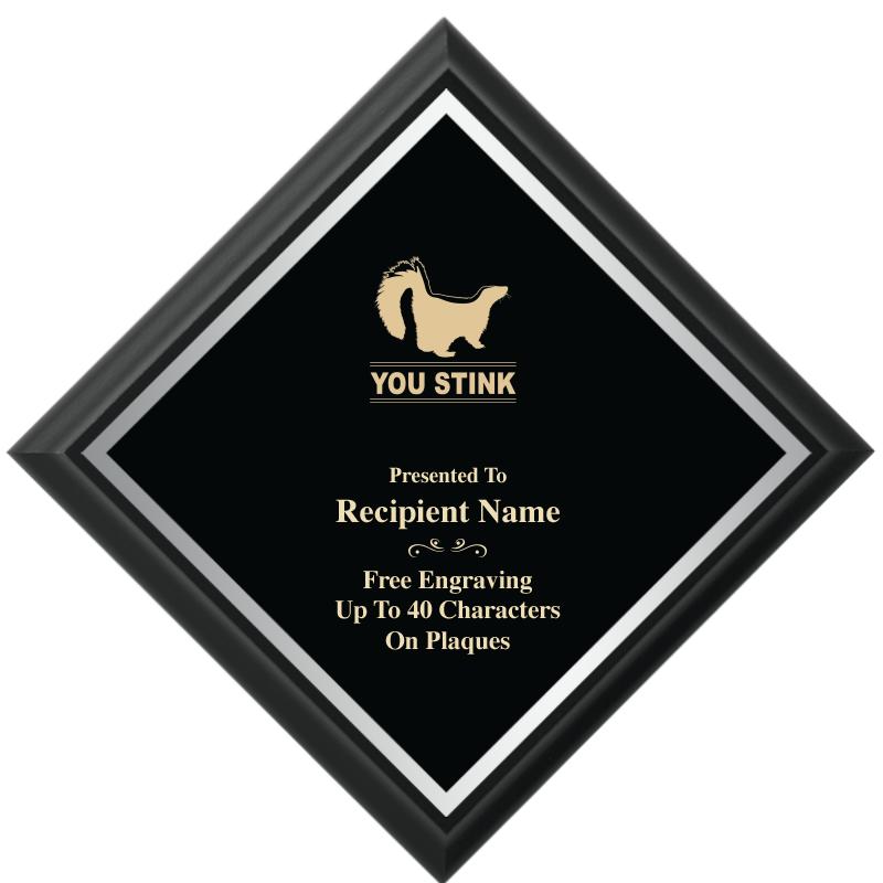 8"X8"DIAMOND SHOWSTOPER PLAQUE