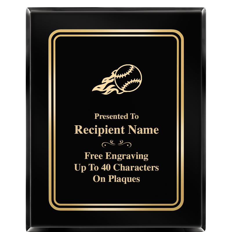 8" X 10" EBONY HERITAGE PLAQUE