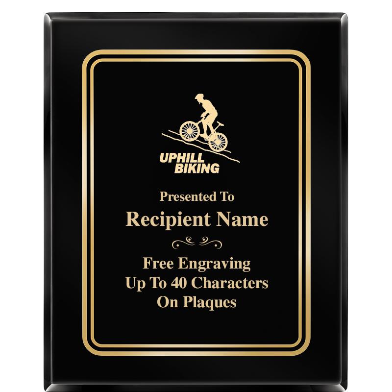 8" X 10" EBONY HERITAGE PLAQUE