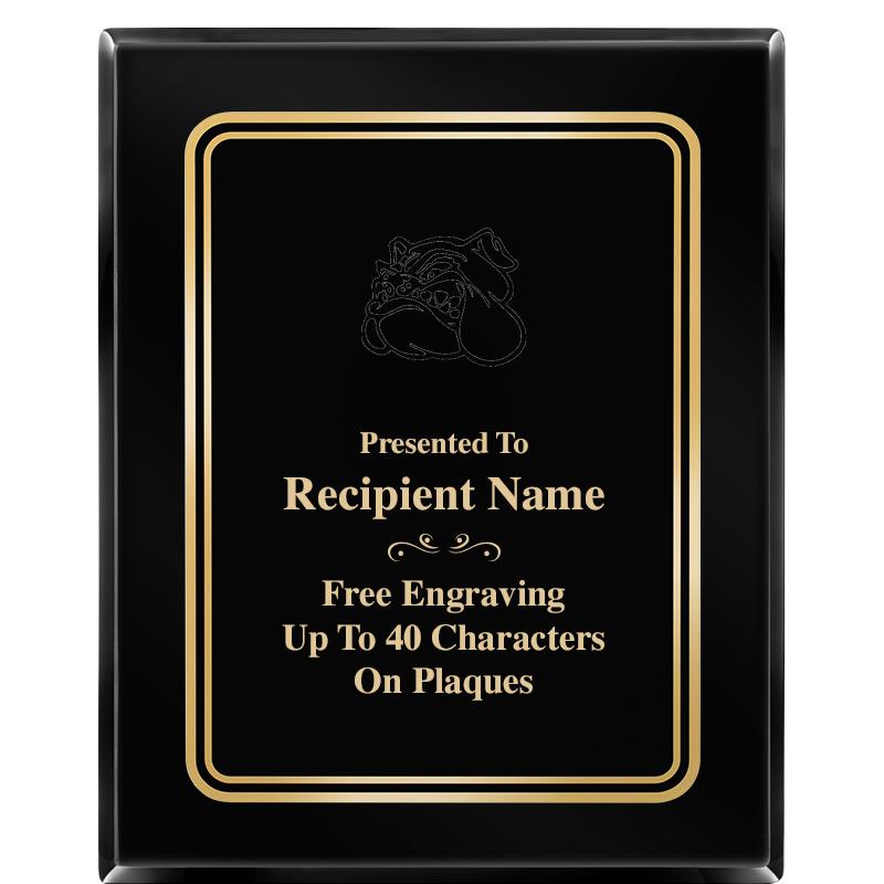 8" X 10" EBONY HERITAGE PLAQUE