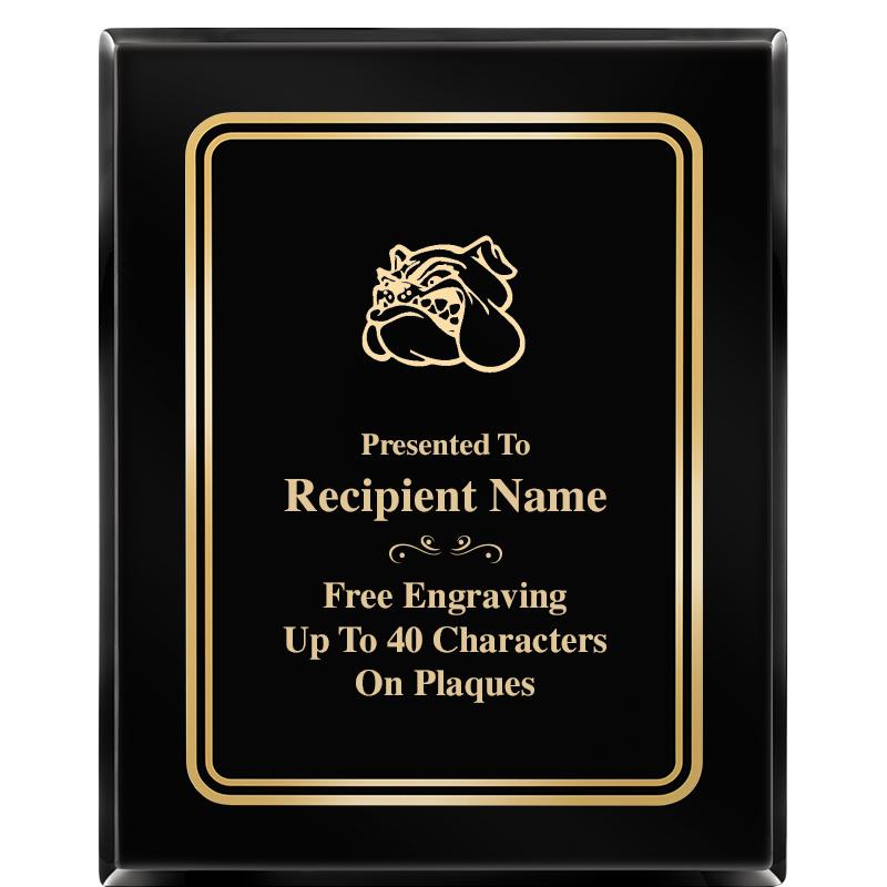 8" X 10" EBONY HERITAGE PLAQUE