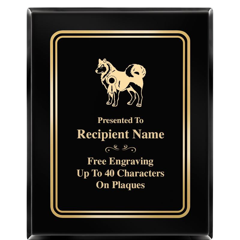 8" X 10" EBONY HERITAGE PLAQUE