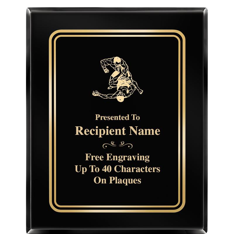 8" X 10" EBONY HERITAGE PLAQUE