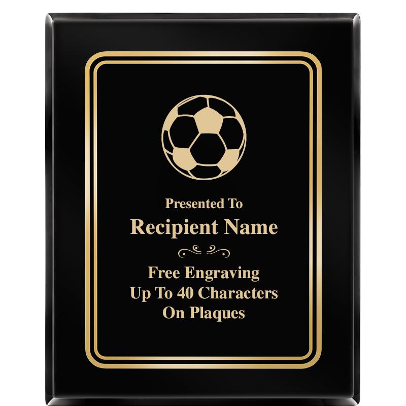 8" X 10" EBONY HERITAGE PLAQUE