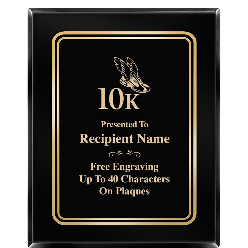 8" X 10" EBONY HERITAGE PLAQUE