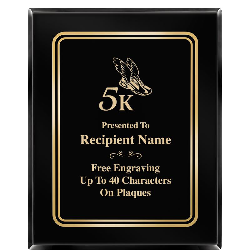 8" X 10" EBONY HERITAGE PLAQUE