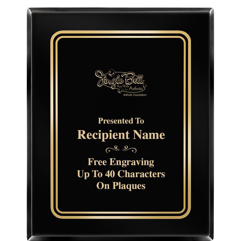 8" X 10" EBONY HERITAGE PLAQUE