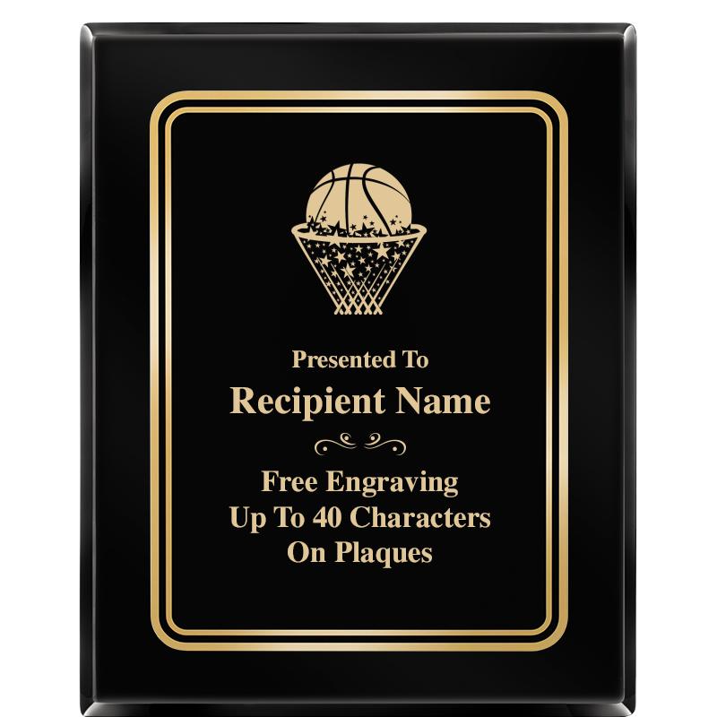 8" X 10" EBONY HERITAGE PLAQUE