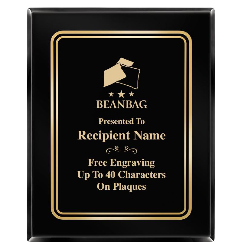 8" X 10" EBONY HERITAGE PLAQUE