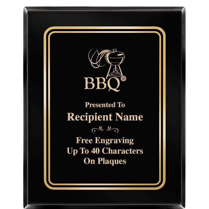 8" X 10" EBONY HERITAGE PLAQUE