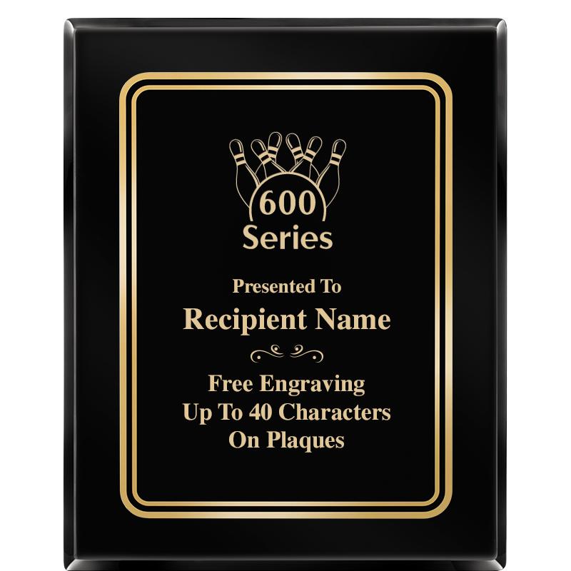 8" X 10" EBONY HERITAGE PLAQUE