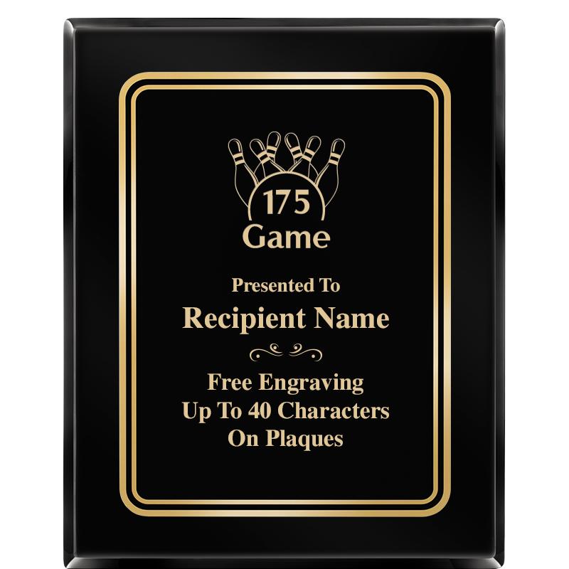 8" X 10" EBONY HERITAGE PLAQUE