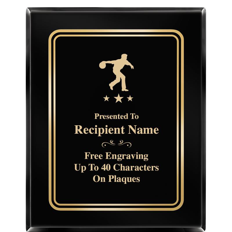 8" X 10" EBONY HERITAGE PLAQUE