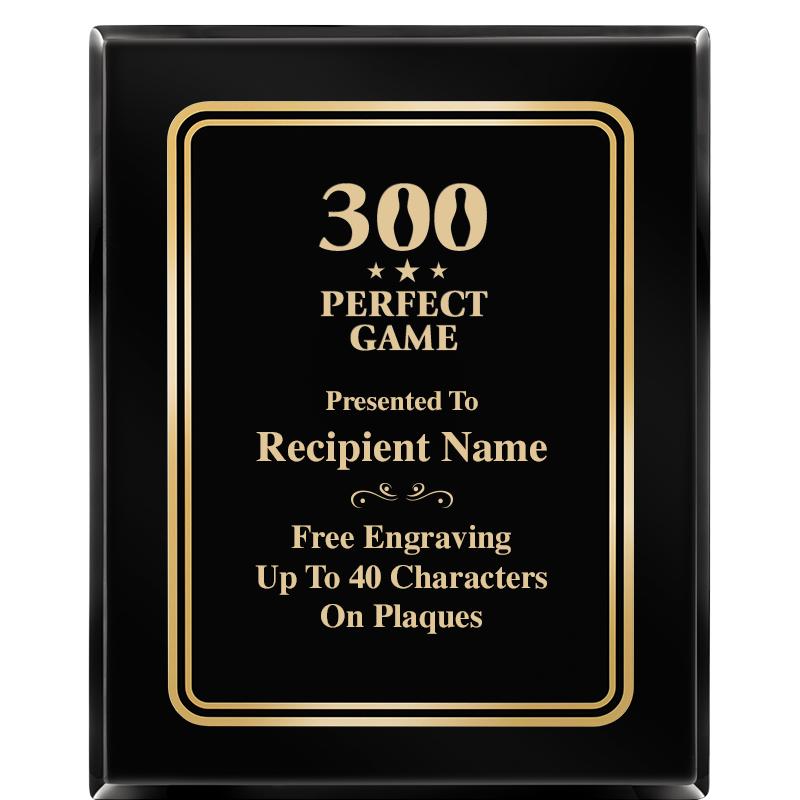 8" X 10" EBONY HERITAGE PLAQUE