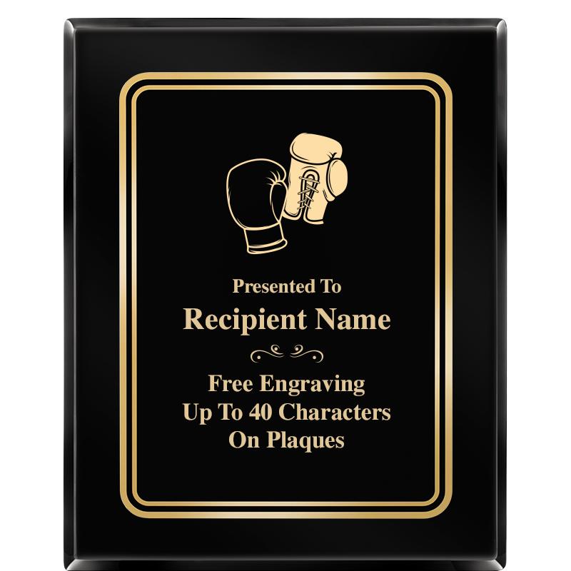 8" X 10" EBONY HERITAGE PLAQUE