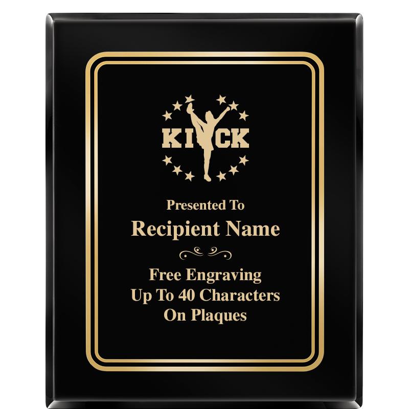 8" X 10" EBONY HERITAGE PLAQUE